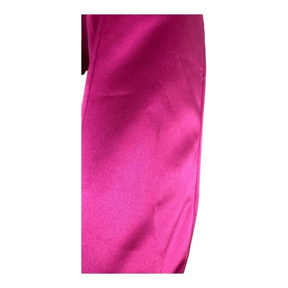 Kay Unger New York Fuscia Pink Satin Cocktail Bridesmaid Dress 6 Formal 10d2674 - Picture 5 of 12